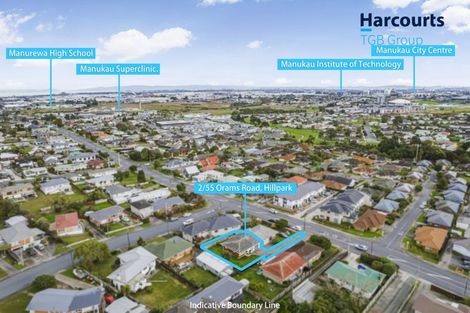 Photo of property in 2/55 Orams Road, Hillpark, Auckland, 2102