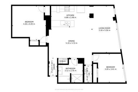 Photo of property in Bellagio Apartments, 1a/39 Taranaki Street, Te Aro, Wellington, 6011