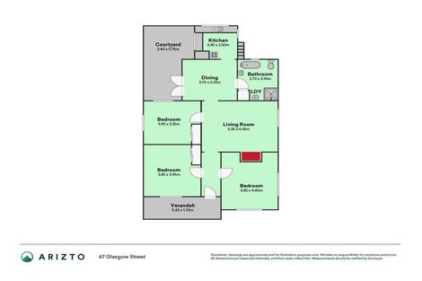Photo of property in 67 Glasgow Street, Whanganui, 4500