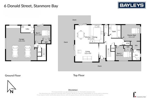 Photo of property in 6 Donald Street, Stanmore Bay, Whangaparaoa, 0932
