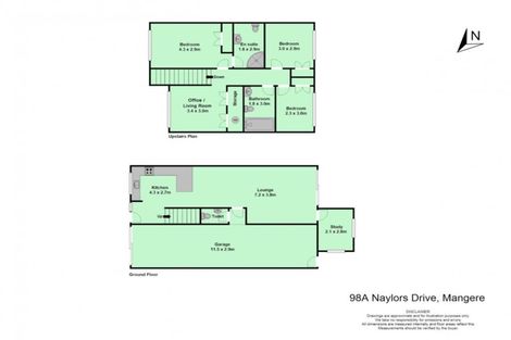 Photo of property in 98a Naylors Drive, Mangere, Auckland, 2022