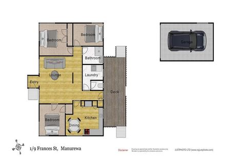 Photo of property in 1/9 Frances Street, Manurewa, Auckland, 2102