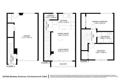 Photo of property in 1/106 Bealey Avenue, Christchurch Central, Christchurch, 8013