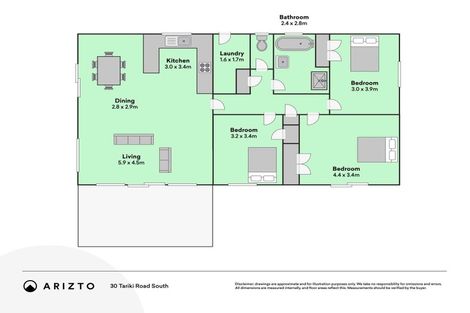 Photo of property in 20 Tariki Road South, Tariki, Stratford, 4390