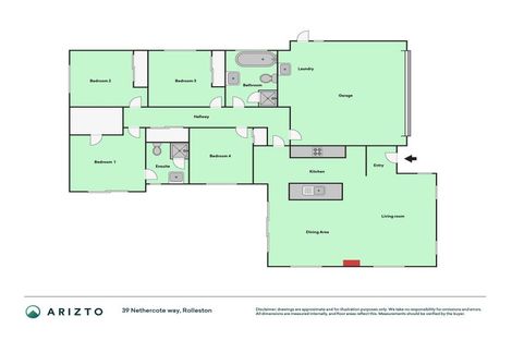 Photo of property in 39 Nethercote Way, Rolleston, 7614