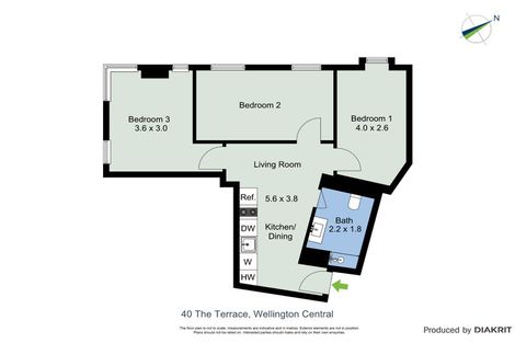 Photo of property in Stafford House, 8/38b The Terrace, Wellington Central, Wellington, 6011