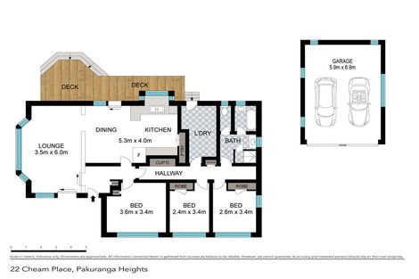 Photo of property in 22 Cheam Place, Pakuranga Heights, Auckland, 2010