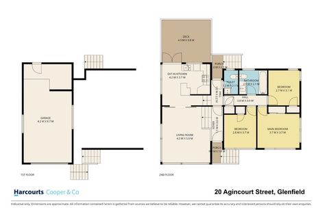 Photo of property in 20 Agincourt Street, Glenfield, Auckland, 0629