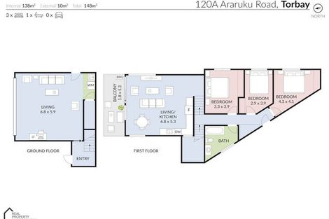 Photo of property in 120a Awaruku Road, Torbay, Auckland, 0630