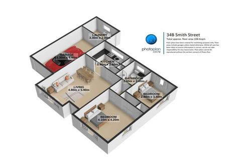 Photo of property in 34b Smith Street, Frankton, Hamilton, 3204