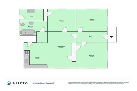Photo of property in 36 Matai Street, Castlecliff, Whanganui, 4501