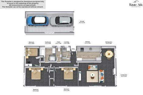 Photo of property in 44 Elmwood Crescent, Pukete, Hamilton, 3200