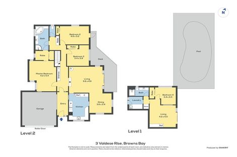 Photo of property in 3 Valdese Rise, Browns Bay, Auckland, 0630