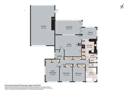 Photo of property in 8 Courtenay Road, Heretaunga, Upper Hutt, 5018