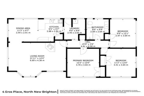 Photo of property in 4 Eros Place, North New Brighton, Christchurch, 8083