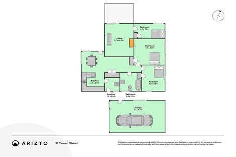 Photo of property in 31 Tweed Street, Roslyn, Palmerston North, 4414