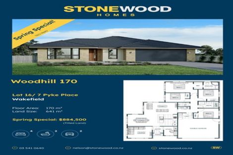 Photo of property in 7 Pyke Place, Wakefield, 7025