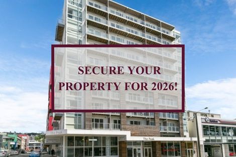 Photo of property in The Peak Apartments, 1101/170 Taranaki Street, Te Aro, Wellington, 6011