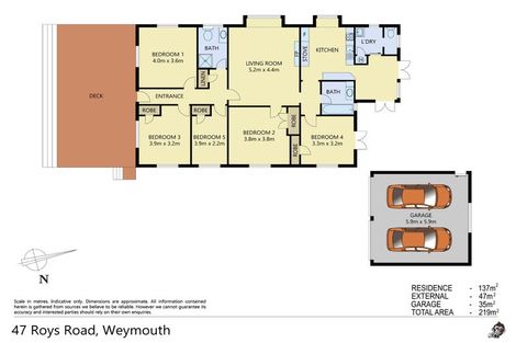 Photo of property in 47 Roys Road, Weymouth, Auckland, 2103