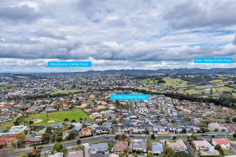 Photo of property in 11 San Casello Rise, Henderson, Auckland, 0612