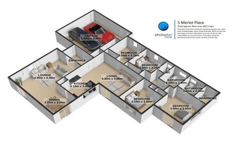 Photo of property in 5 Merlot Place, Rototuna, Hamilton, 3210