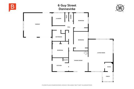 Photo of property in 6 Guy Street, Dannevirke, 4930