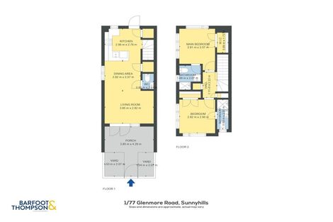 Photo of property in 1/77 Glenmore Road, Sunnyhills, Auckland, 2010