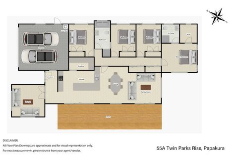 Photo of property in 55a Twin Parks Rise, Papakura, 2110