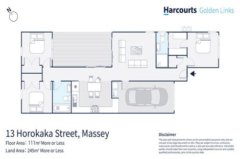 Photo of property in 13 Horokaka Street, Massey, Auckland, 0614