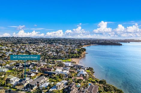 Photo of property in 147 Churchill Road, Rothesay Bay, Auckland, 0630