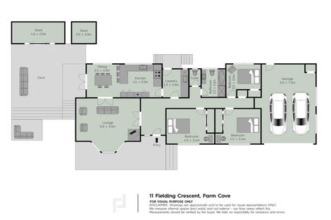 Photo of property in 11 Fielding Crescent, Farm Cove, Auckland, 2012