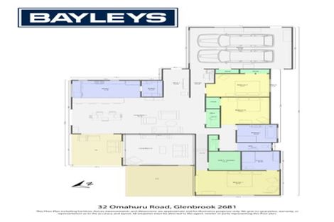 Photo of property in 32 Omahuru Road, Glenbrook, 2681