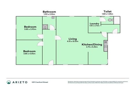 Photo of property in 539 Cranford Street, Papanui, Christchurch, 8052