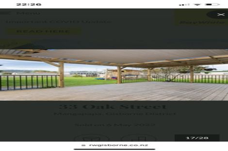 Photo of property in 33 Oak Street, Mangapapa, Gisborne, 4010