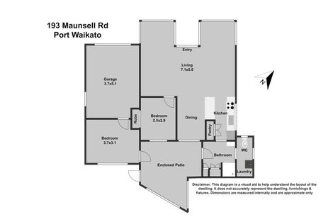 Photo of property in 193 Maunsell Road, Port Waikato, Tuakau, 2695