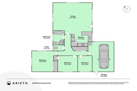 Photo of property in 3/305 Park Road South, Akina, Hastings, 4122