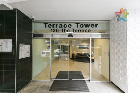 Photo of property in Terrace Tower Apartments, 2f/126 The Terrace, Wellington Central, Wellington, 6011
