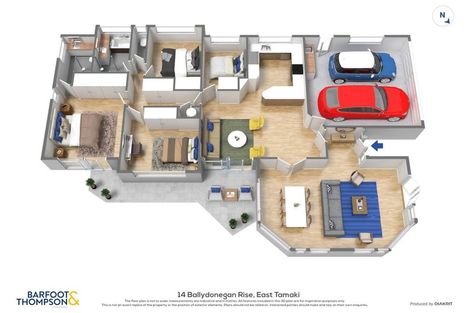 Photo of property in 14 Ballydonegan Rise, East Tamaki, Auckland, 2013