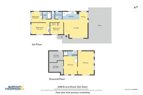 Photo of property in 22b Evans Road, Glen Eden, Auckland, 0602