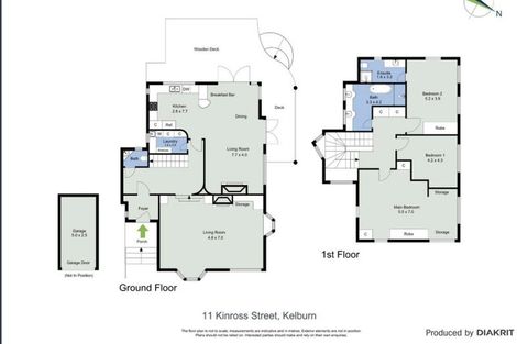 Photo of property in 11 Kinross Street, Kelburn, Wellington, 6012
