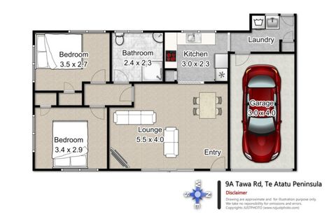 Photo of property in 1/9a Tawa Road, Te Atatu Peninsula, Auckland, 0610