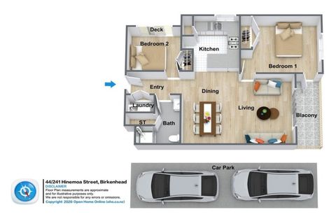 Photo of property in 44/241 Hinemoa Street, Birkenhead, Auckland, 0626