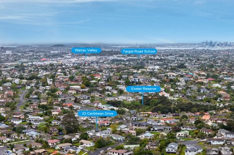 Photo of property in 23a Caribbean Drive, Unsworth Heights, Auckland, 0632