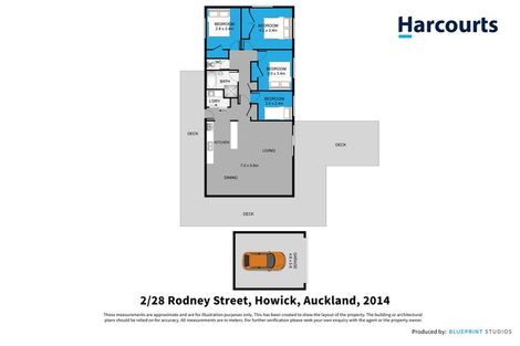Photo of property in 2/28 Rodney Street, Howick, Auckland, 2014
