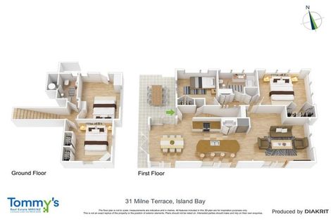 Photo of property in 31 Milne Terrace, Island Bay, Wellington, 6023