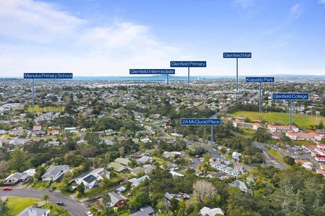 Photo of property in 2a Mcquoid Place, Glenfield, Auckland, 0629