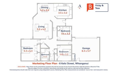 Photo of property in 6 Kelsi Street, Tawhero, Whanganui, 4501