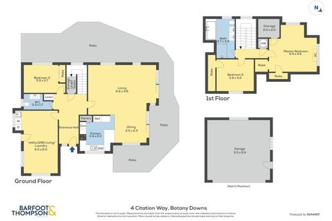 Photo of property in 4 Citation Way, Botany Downs, Auckland, 2010