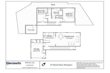 Photo of property in 27 Wairere Road, Bastia Hill, Whanganui, 4500