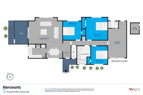 Photo of property in 2/47 Sungrove Rise, Sunnyvale, Auckland, 0612